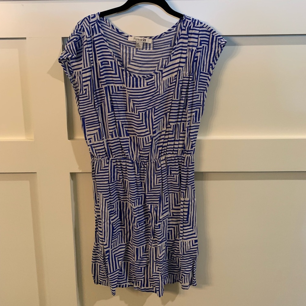 Forever 21 V-Neck Sleeveless Sundress (L)